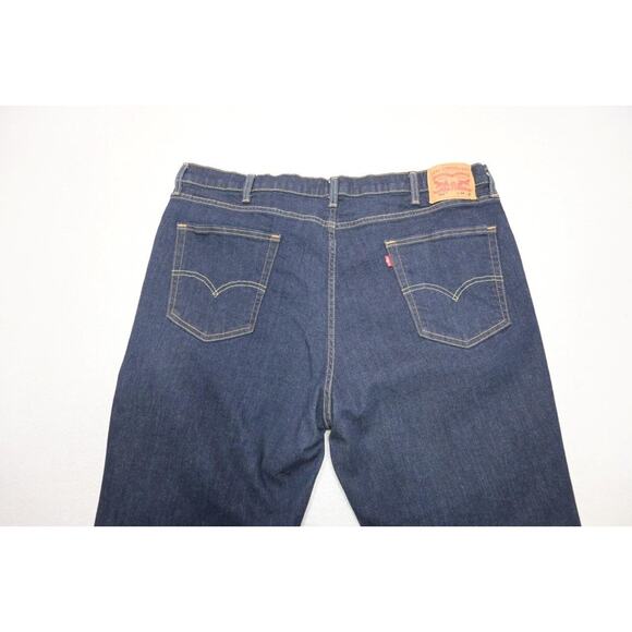 Levi's 541 Athletic Fit Stretch Denim Blue Work Jeans Mens Sz 44 x 30 - Picture 8 of 10